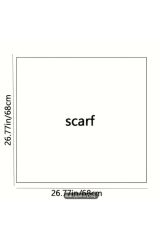Çiçek Buketi, Güneşten Koruyan, Rüzgar Geçirmez, Çift Taraf Baskılı, Fular, Eşarp 70x70