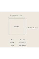 Paisley Desenli, Trendy, Güneşten Koruyan, Rüzgar Geçirmez, Çift Taraf Baskılı, Fular, Eşarp 70x70