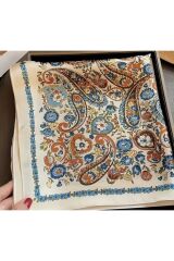 Renkli Paizli, Güneşten Koruyan, Rüzgar Geçirmez, Çift Taraf Baskılı, Fular, Eşarp 70x70