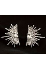 Zarif Işık Saçan Küpe-kulak iğnesi malzemesi Paslanmaz çelik