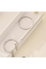 Geometrik Şık İkili Yüzük