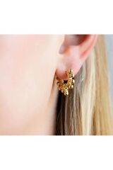 18K Altın Kaplama  Unique Vintage Küpe