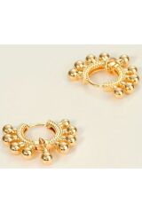 18K Altın Kaplama  Unique Vintage Küpe