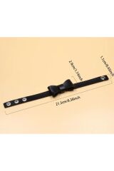 Vegan Deri Kurdale Tasarım Bileklik