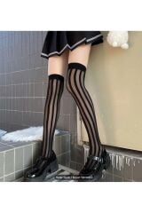 Çizgili Diz Üstü, Fantezi, Yetişkin Çorabı