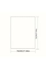 Boho Chic Kedi Baskılı Ipek Saten, Rüzgar Geçirmez, Çift Taraf Baskılı, Şal, Fular, Eşarp 70x70