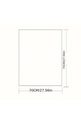 Boho Chic Kedi Baskılı Ipek Saten, Rüzgar Geçirmez, Çift Taraf Baskılı, Şal, Fular, Eşarp 70x70