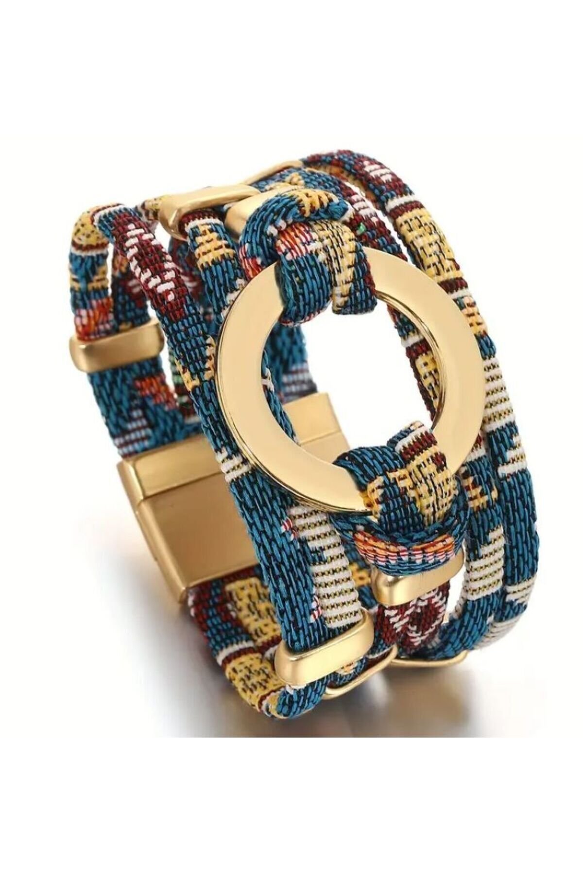 Bohem Orgü, Daire Charm Detaylı, Göz Alıcı Bileklik