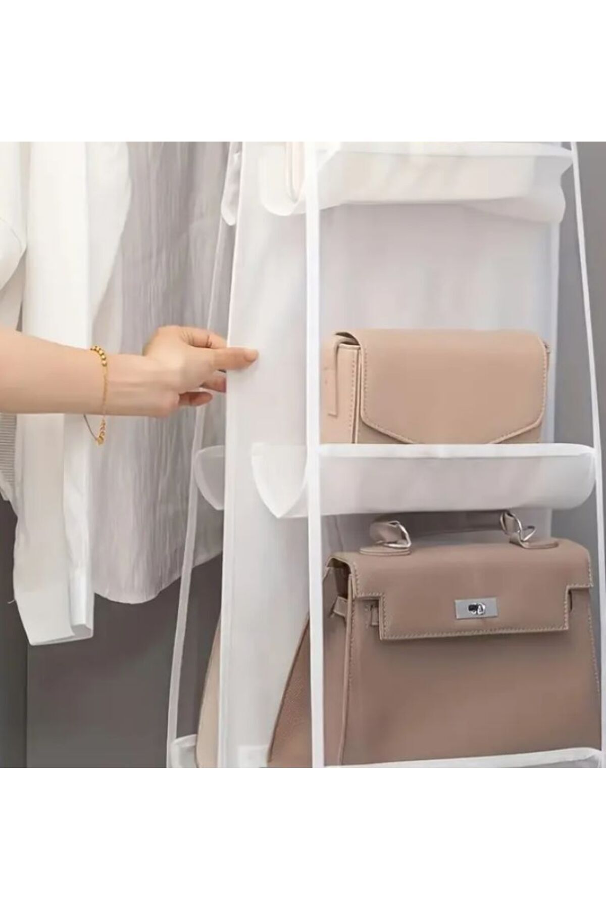 Çanta Dolap İçi Organizer 8 Bölmeli