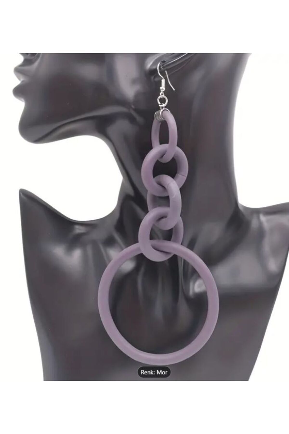 Gothik Sallantılı Marjinal Daire Küpe