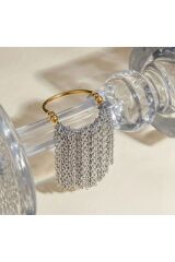 Püskül Zincirli Trend Yüzük