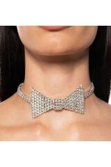 Gümüş Kaplama, Yapay Elmas, Papyon, Kolye