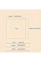 Nostaljik Güneş, Rüzgar Geçirmez, Çift Taraf Baskılı, Şal, Fular, Eşarp 70x70