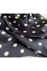 Puantiyeli, Dekoratif, Güneş, Rüzgar Geçirmez, Çift Taraf Baskılı, Şal, Fular, Eşarp 70x70