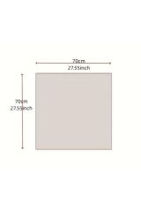 Puantiyeli, Dekoratif, Güneş, Rüzgar Geçirmez, Çift Taraf Baskılı, Şal, Fular, Eşarp 70x70