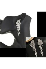 Platin Kaplama Yapay Elmas, Melek Kanadı Küpe