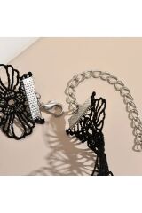 Gotik Çiçek Detaylı Halhal