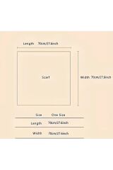 Boho, Pelikan Desenli, Güneş, Rüzgar Geçirmez, Çift Taraf Baskılı, Şal, Fular, Eşarp 70x70