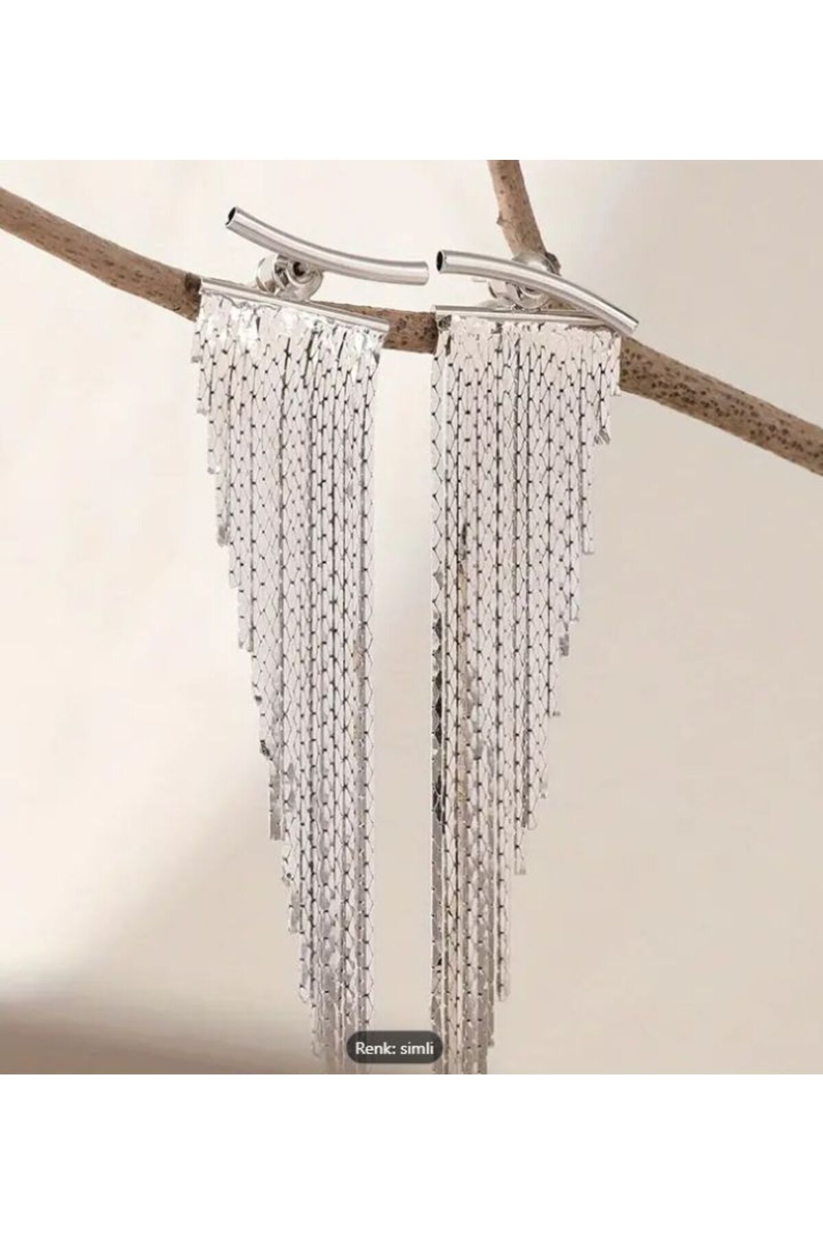 Püskül Küpe-Göz Alıcı Dangle