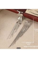 Püskül Küpe-Göz Alıcı Dangle