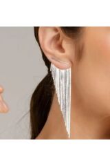 Püskül Küpe-Göz Alıcı Dangle