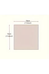 Siyah Beyaz Çiçek Desenli, Güneşten Koruyan, Rüzgar Geçirmez, Çift Taraf Baskılı, Fular, Eşarp 70x70 Siyah