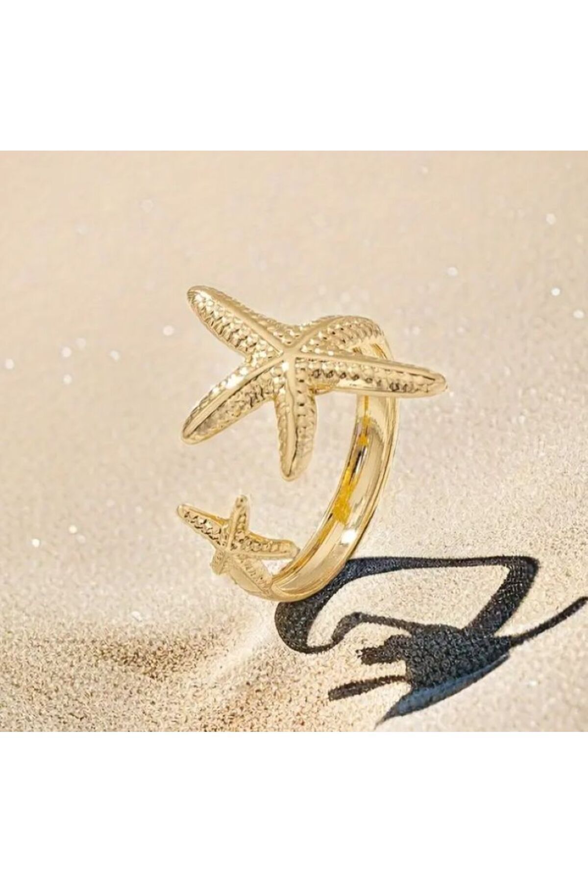 Bohem Yıldız Ayarlanabilir Ayak Yüzüğü