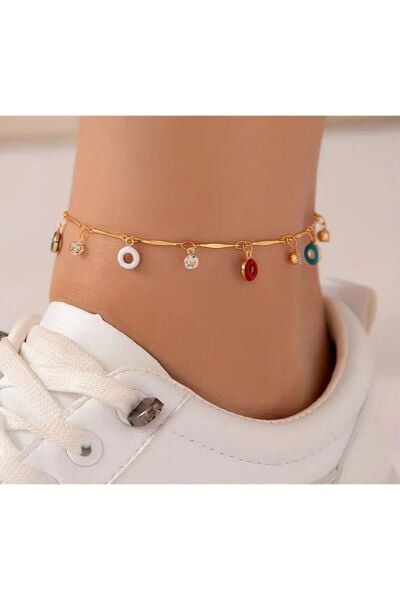 Geometrik Figürlü Donut Halhal