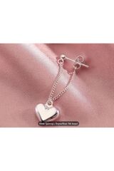 Platin Kaplama, Zincirli Kalp Küpe