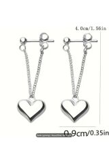 Platin Kaplama, Zincirli Kalp Küpe