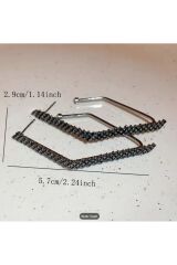 Yapay Elmas Detaylı, Geometrik, Zarif Küpeler