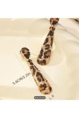Leopar Damla Küpe
