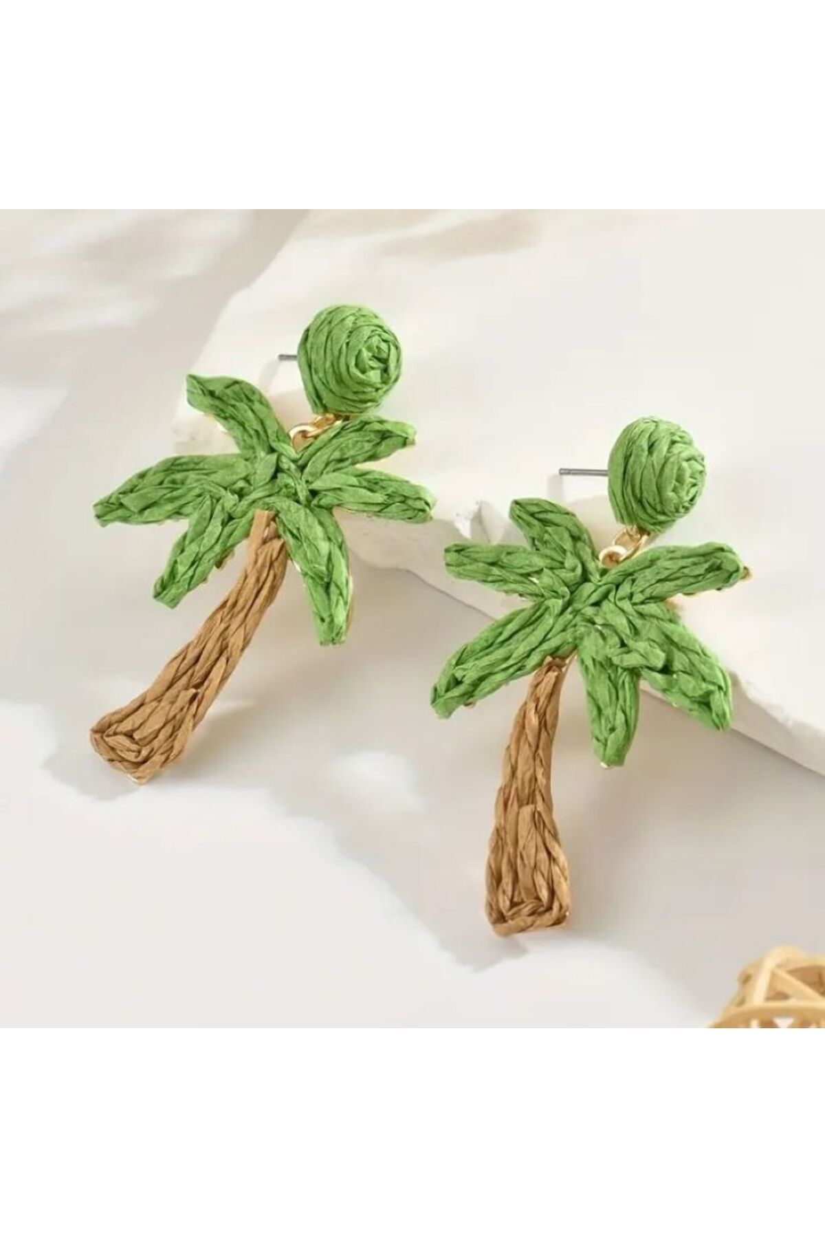 Bohem, El Dokuma, Ağaç Tasarımı, Hafif, Parti, Yaz, Plaj Küpe