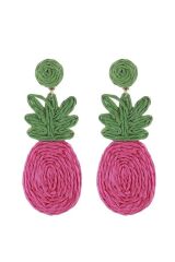 Bohem Ananas Küpe, Yaz, Plaj, Parti