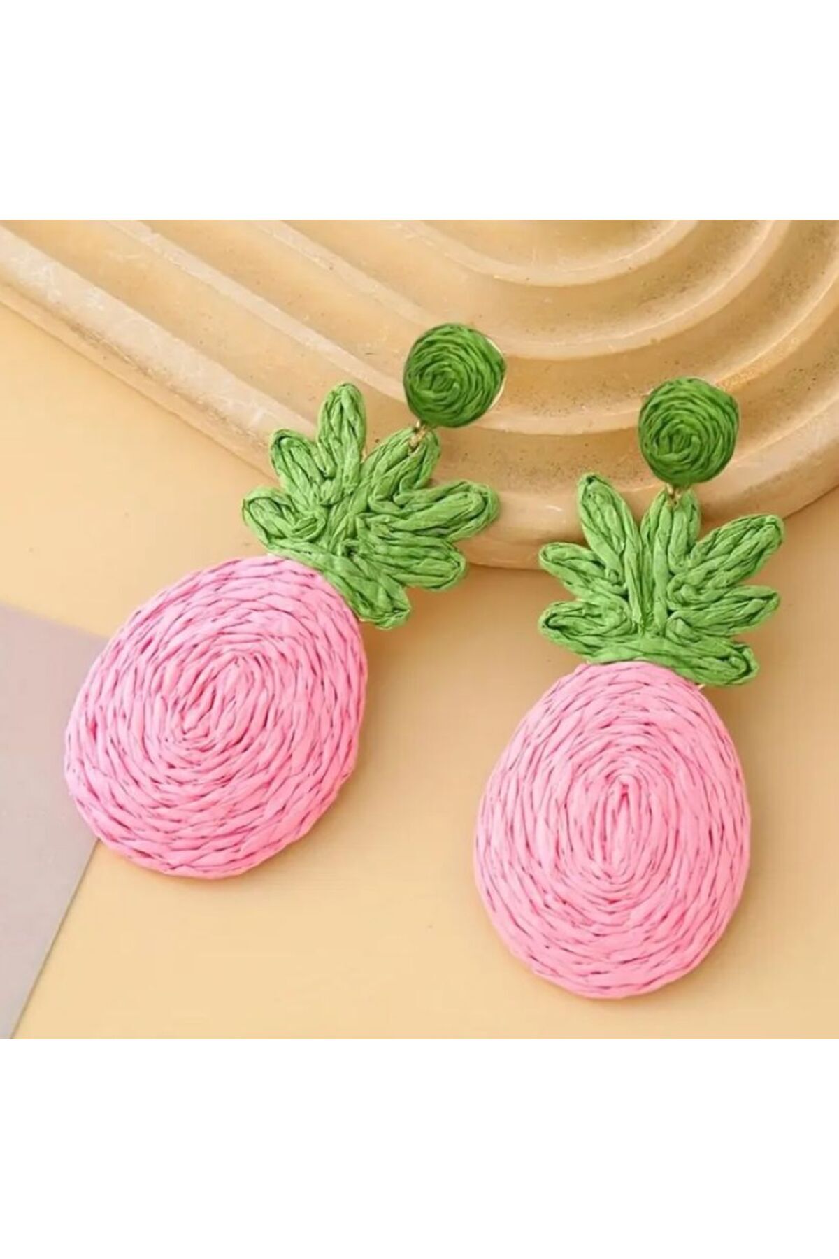 Bohem Ananas Küpe, Yaz, Plaj, Parti