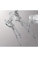 Melek Kanadı, Klipsli, Delme gerektirmeyen, Göz Alıcı Küpe