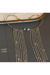 Yapay Elmas Detaylı, Delme Gerektirmeyen, Kulak Kelepçesi