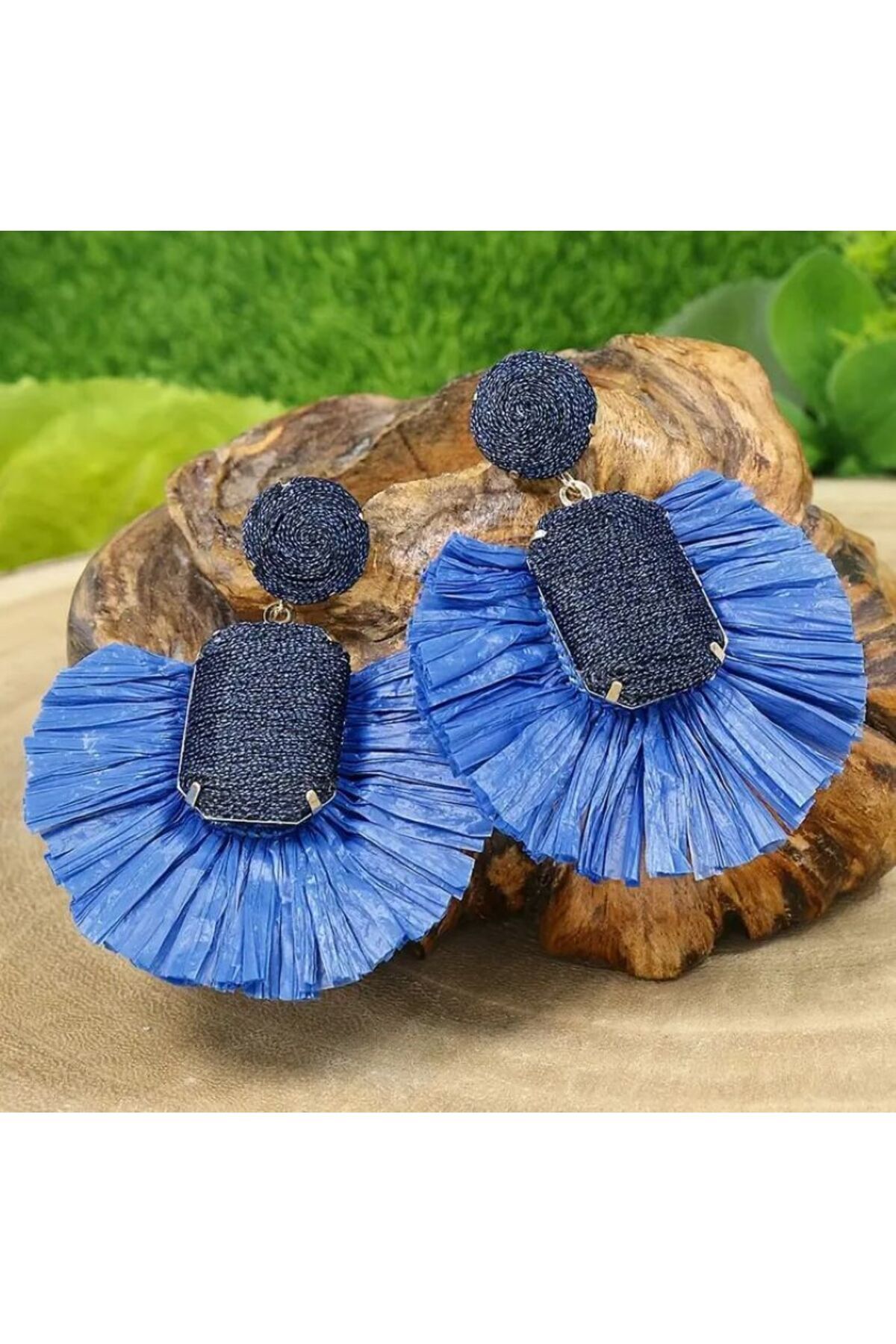 Bohem, Koyu Mavi Küpe, Yaz, Plaj, Deniz, Parti