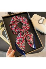 Kaju Desenli, Güneşten Koruyan, Rüzgar Geçirmez, Çift Taraf Baskılı, Şal, Fular, Eşarp 70x70