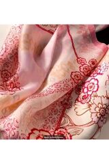 Boho Chic, Güneşten Koruyan, Rüzgar Geçirmez, Çift Taraf Baskılı, Şal, Fular, Eşarp 70x70