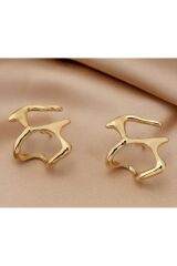 Minimalist, Geometrik Sarmaşık Küpe