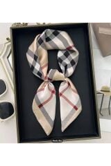 Trendy, Güneşten Koruyan, Rüzgar Geçirmez, Çift Taraf Baskılı, Şal, Fular, Eşarp 70x70