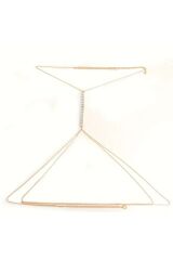 Parlak Taşlı Vücut Zinciri