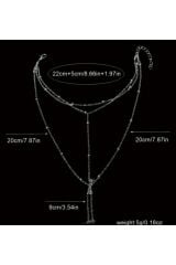 Zarif, Çok Katmanlı, Boncuk Zincirli Halhal, Ayak Şahmeranı