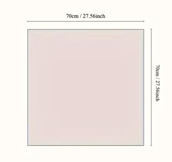 Indian Pembe, Güneşten Koruyan, Rüzgar Geçirmez, Çift Taraf Baskılı, Fular, Eşarp 70x70