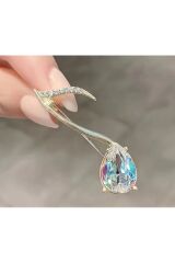 Taş Detaylı, Müzik Notası Broş