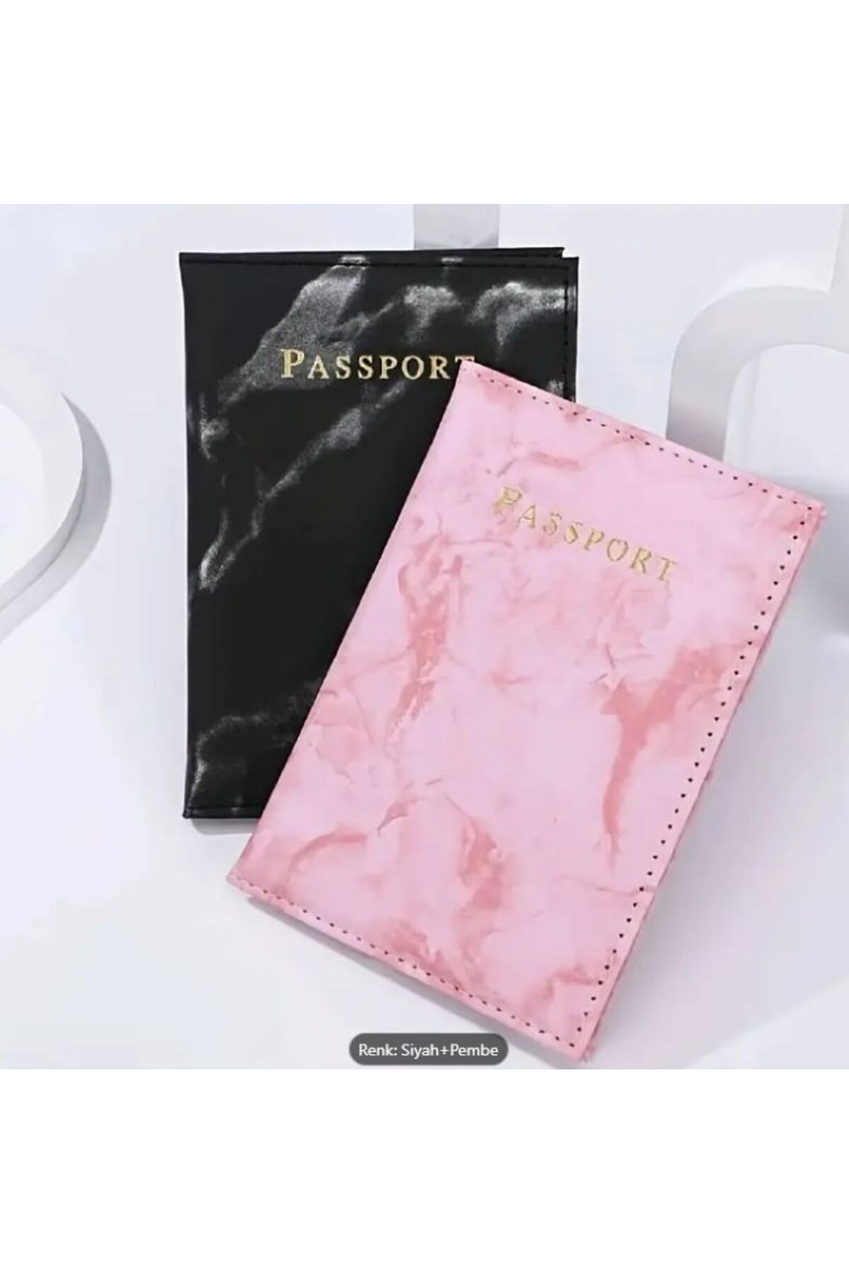 Mermer Desenli, İkili Pasaport Kılıfı, Çift seyahati