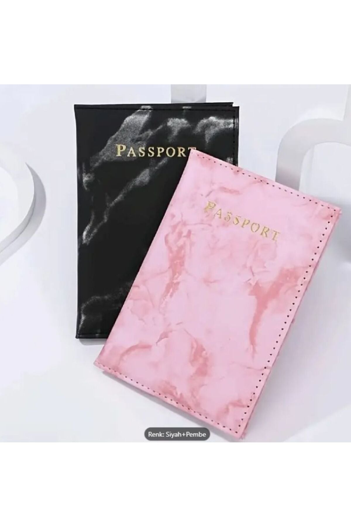 Mermer Desenli, İkili Pasaport Kılıfı, Çift seyahati