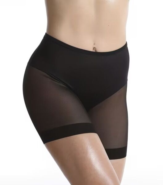 Üç Etkili Push-Up, Lift-Up, Nefes Alabilir, İz Bırakmayan Brezilian Korse-Siyah