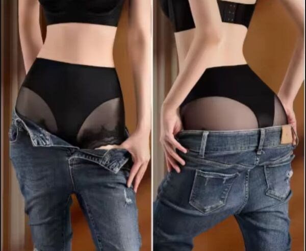 Üç Etkili Push-Up, Lift-Up, Nefes Alabilir, İz Bırakmayan Dantel Detaylı Brezilian Korse-Siyah